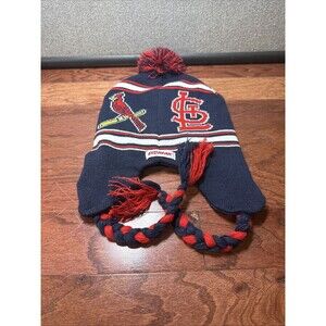 ST. LOUIS CARDINALS WINTER HAT / KNIT BEANIE 9-22-24 SGA sock cap